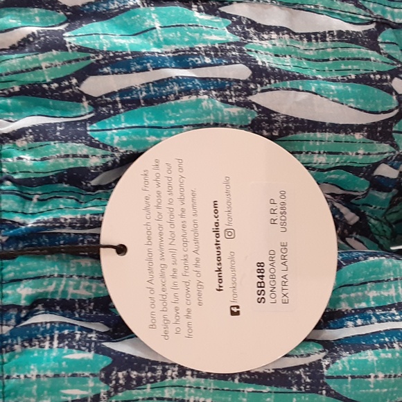 Frank's Longboard Trunk Size XL NWT - Picture 3 of 8